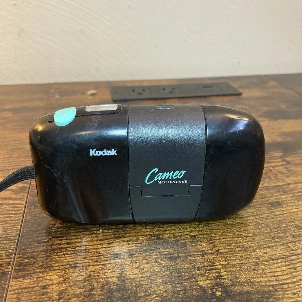 Kodak Cameo Motordrive 35mm Film‎ Camera Point And Shoot With Flash WORKING
